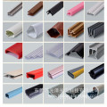 Professional custom white clear colorful ABS PVC profiles